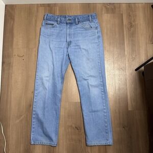 Vtg Levis 508‎ Jeans Mens 36x30 Blue White Tab Straight Leg 20508-0914 See Dsc